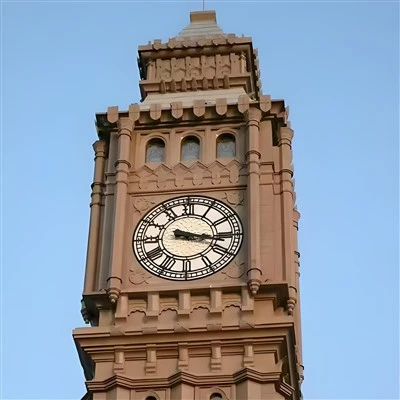 Plaza pública del reloj de torre al aire libre más vendida