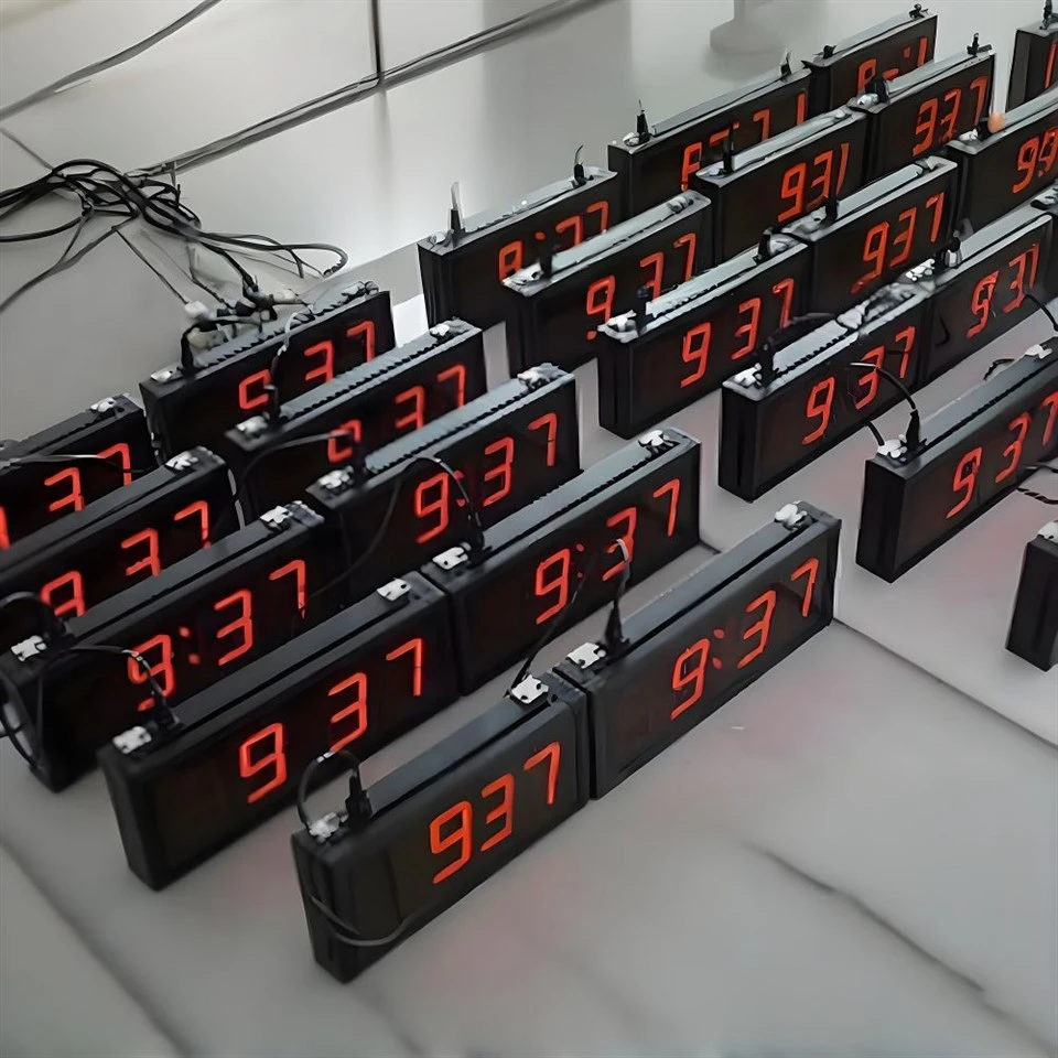 Reloj digital sincronizado